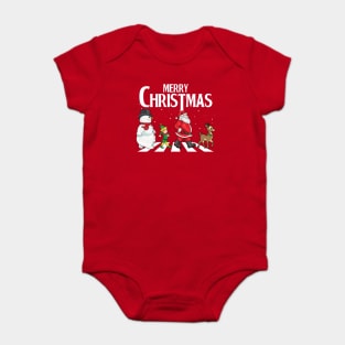 Holiday Crosswalk Crew Baby Bodysuit